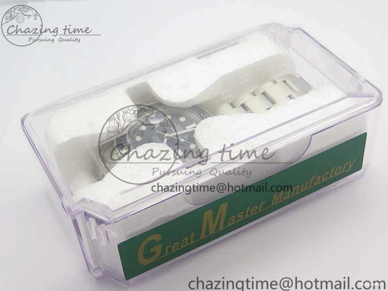 116610 Best 1:1 Edition Submariner 904L Bracelet Case SS Black SA3135 GMF And LN Ceramic 0111